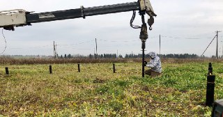 Установка винтовых свай Кашира цена от 3163 руб.